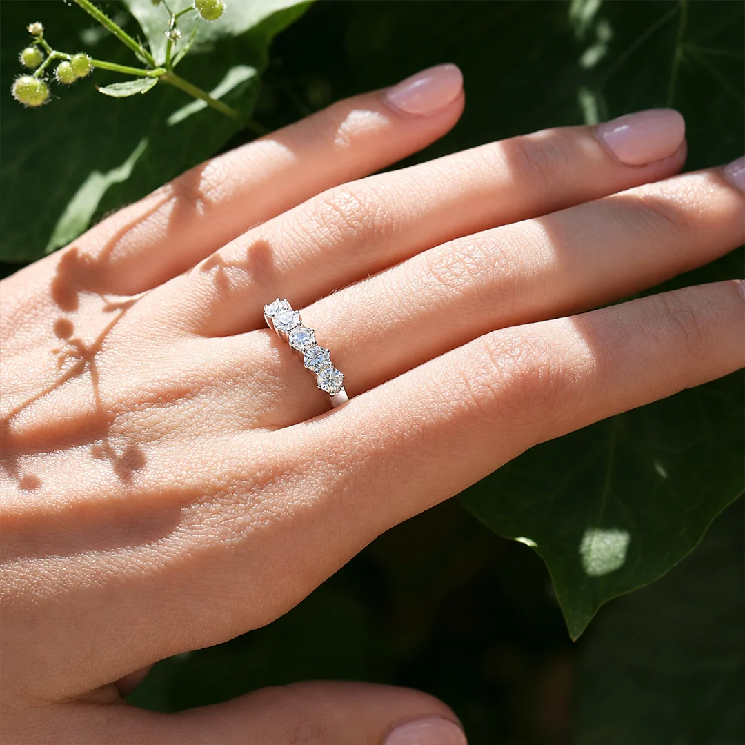 Anillo Cinquillo Diamantes - Image 2