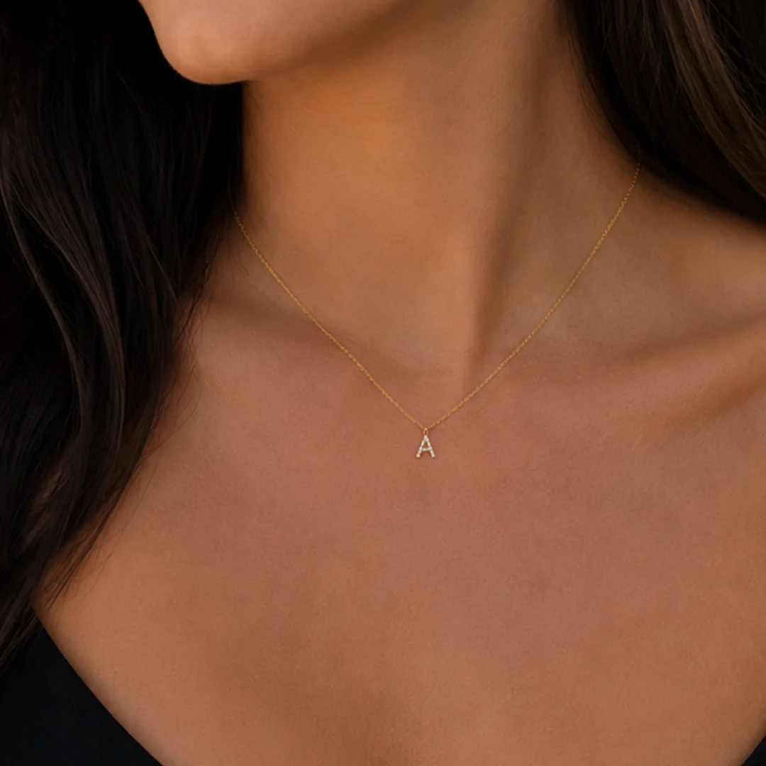 Collar Inicial Diamante - Image 2
