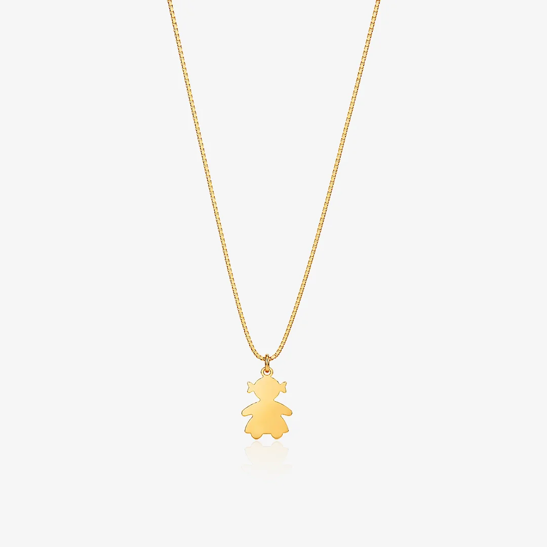 Collar Silueta Niña