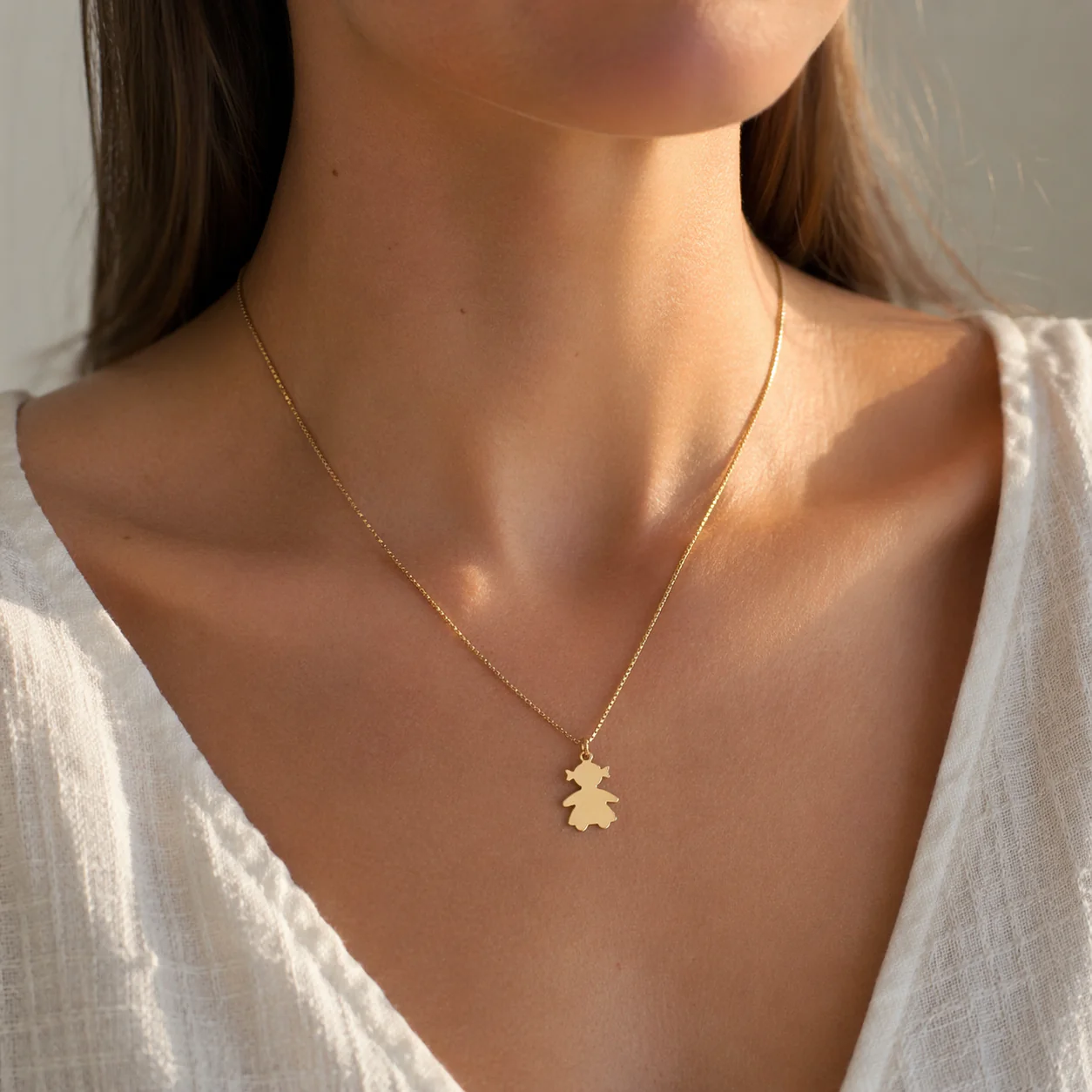 Collar Silueta Niña - Image 2