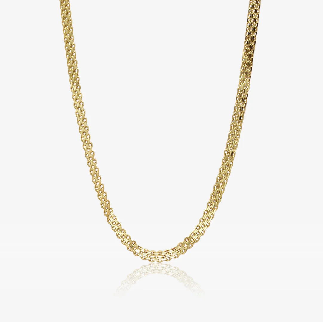 Collar malla flex Luxilver