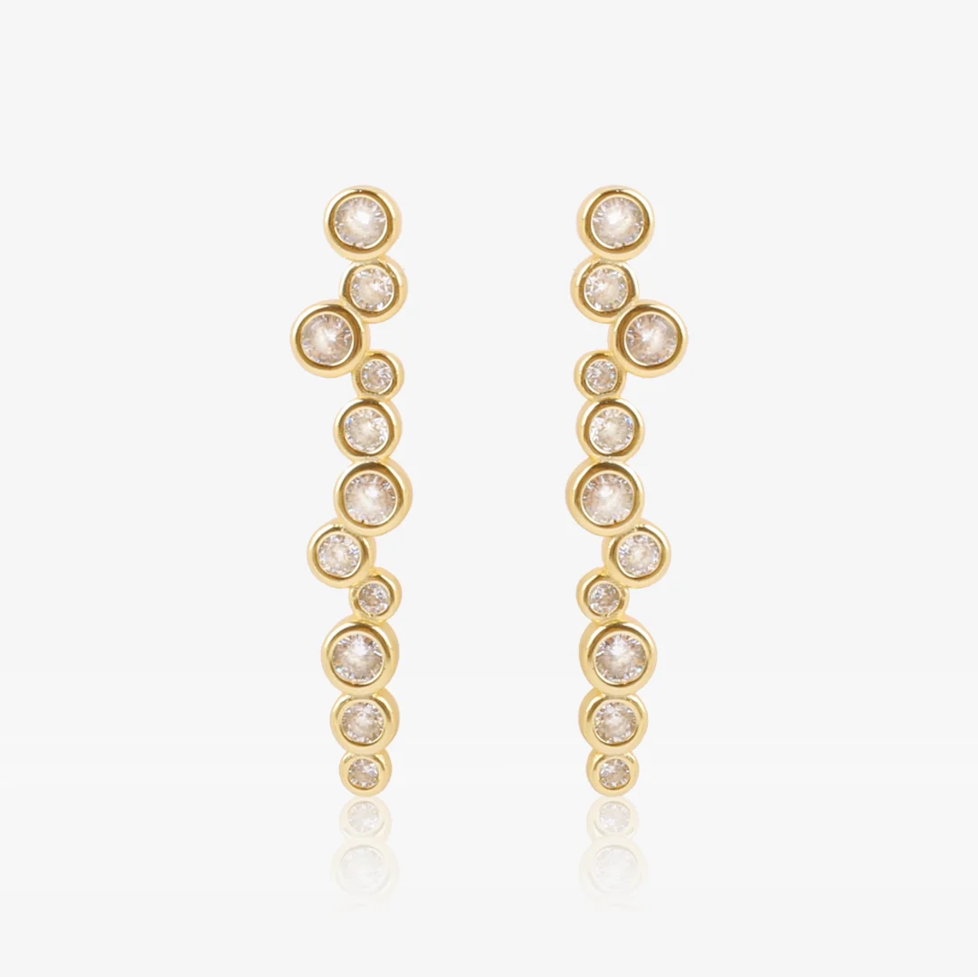 Pendientes Desigual Luxilver