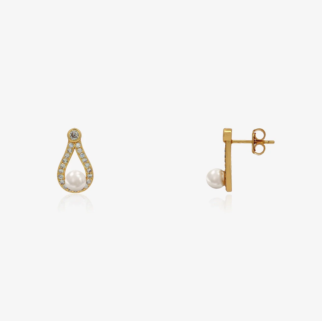 Pendientes lagrima Perlas - Image 4