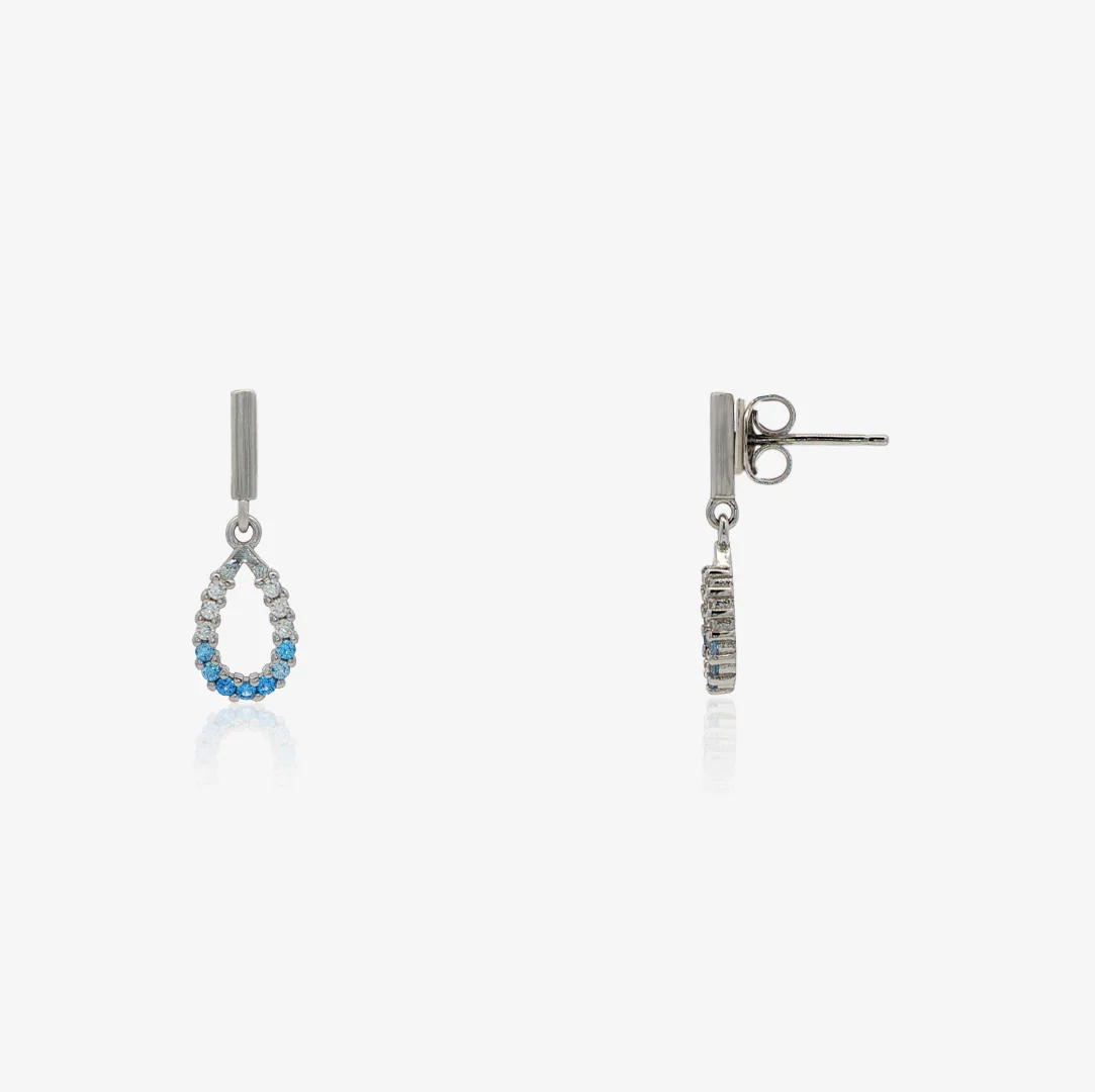 Pendientes Lagrimas Luxilver - Image 2