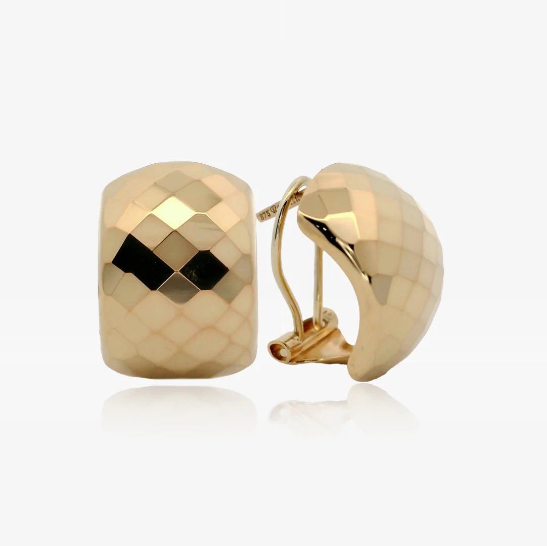 Pendientes Omega abombado - Image 2