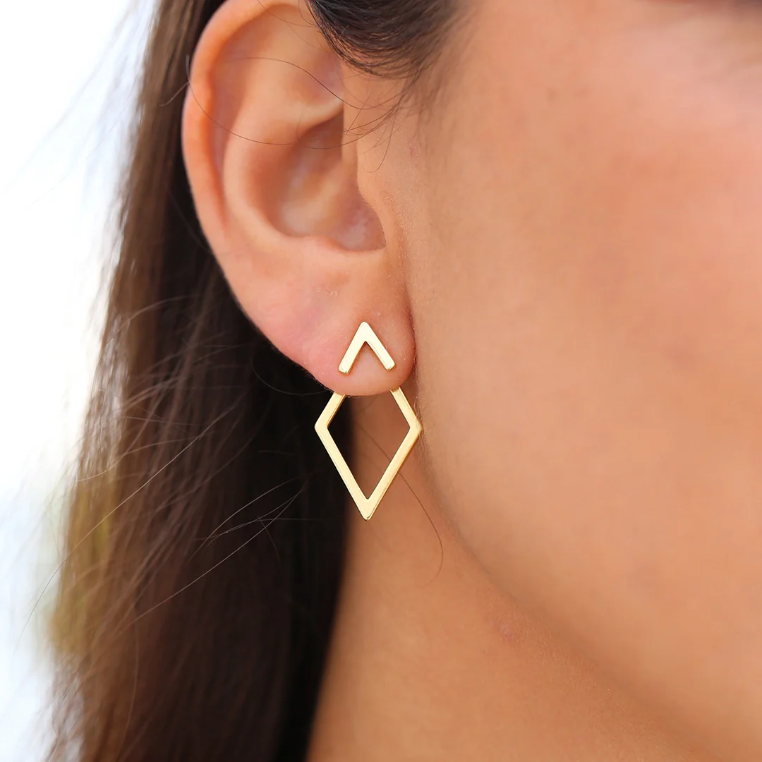 Pendientes Rombos - Image 4